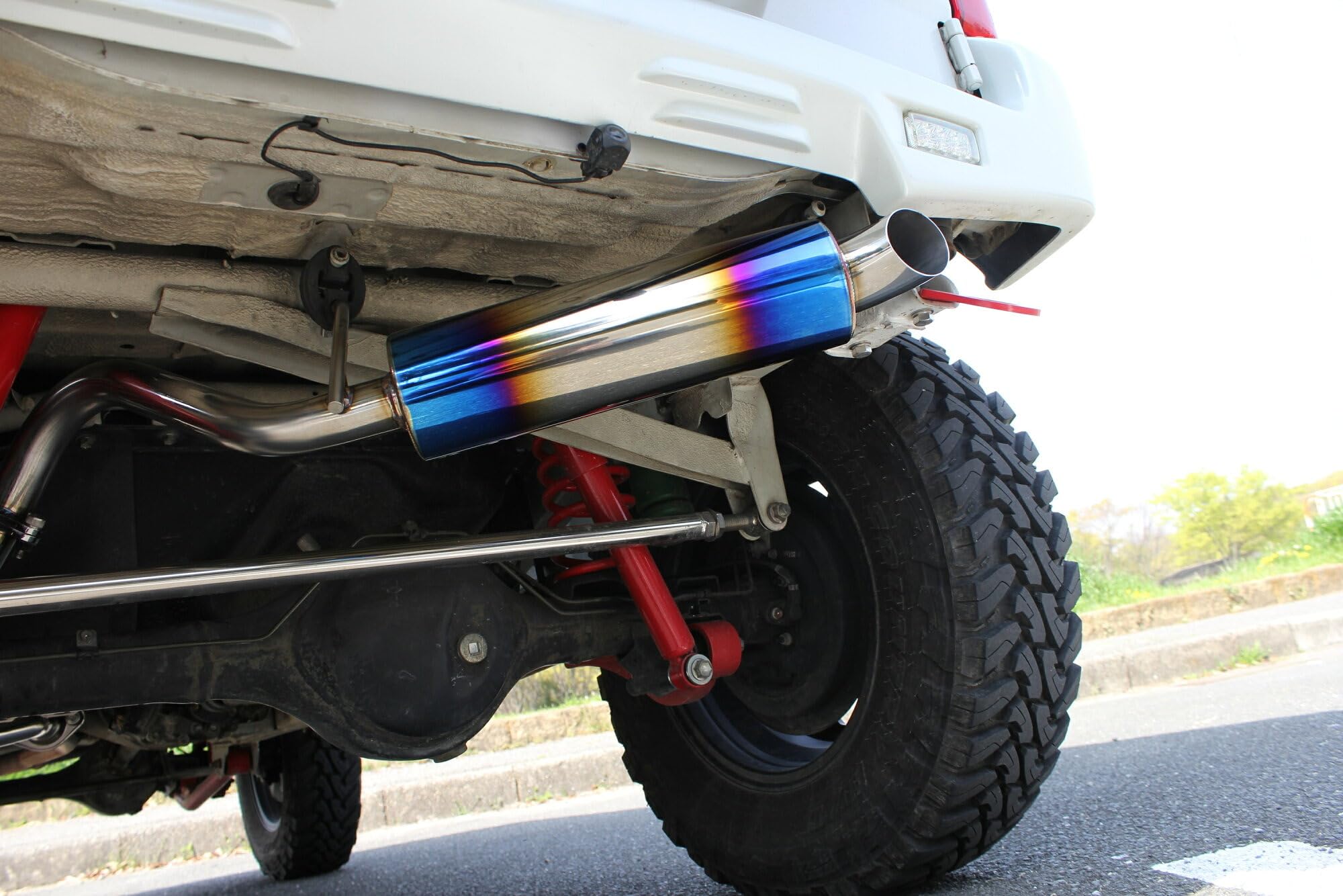 Amazon | Bluefin 車マフラー ジムニー(JB23) ショートバンパー対応 2